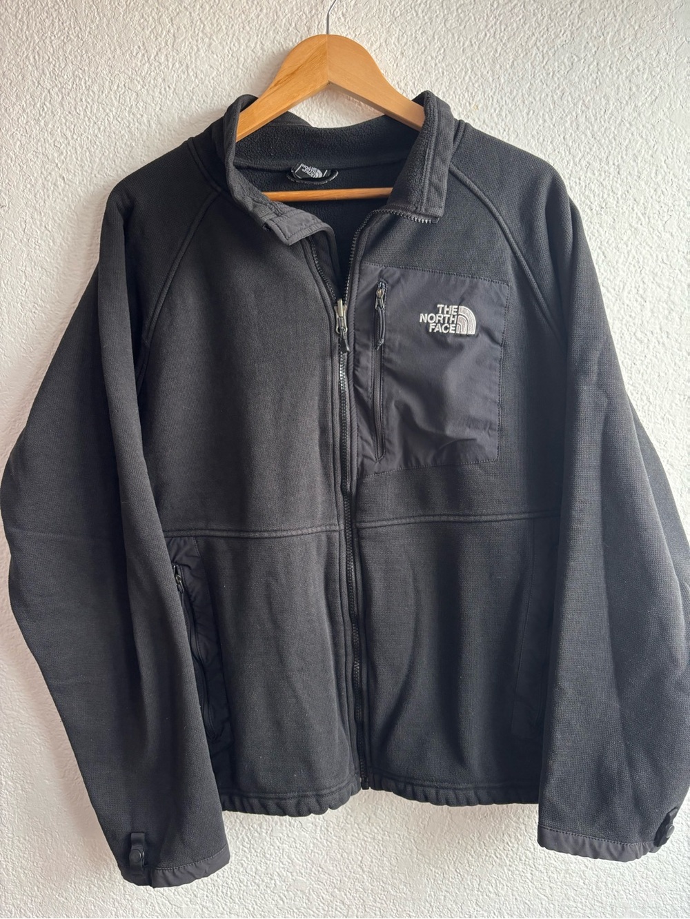 The North Face Jacket Black Full Zip Mens Size XL